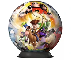 Ravensburger 3D dėlionė-rutulys „Disney Pixar herojai“, 108 det., nuo 7 m.