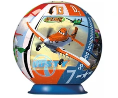 Ravensburger 3D dėlionė-rutulys „Disney Lėktuvai“, 108 det., nuo 7 m.