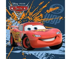 Ravensburger 4 dėlionės lagaminėlyje „Disney Pixar Ratai 2“, nuo 5 m.