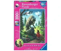 Ravensburger blizganti dėlionė „Raudonkepuraitė“, 100 XXL det., nuo 6 m.