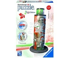 Ravensburger dėlionė "3D Puzzle Flag Edition Tower of Pisa"