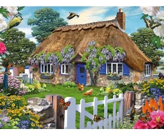 Ravensburger dėlionė „Angliškas kaimo namelis“, 1500 det.