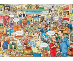 Ravensburger dėlionė „Best of British: Aukcionas“, 1000 det.