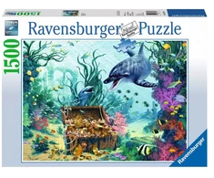 Ravensburger dėlionė „Delfinų lobis“, 1500 det.