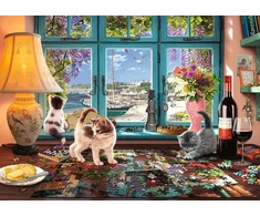Ravensburger dėlionė „Dėliotojo stalas“, 1000 det.