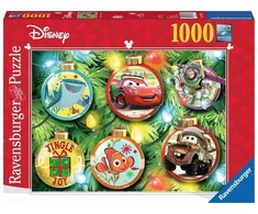 Ravensburger dėlionė „Disney Pixar Ratai: Kalėdos“, 1000 det.