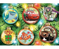 Ravensburger dėlionė „Disney Pixar Ratai: Kalėdos“, 1000 det.