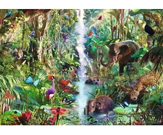 Ravensburger dėlionė „Džiunglių gyvūnai“, 9000 det.