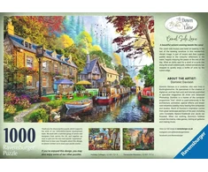 Ravensburger Dėlionė 1000 vnt. - Takelis palei kanalą