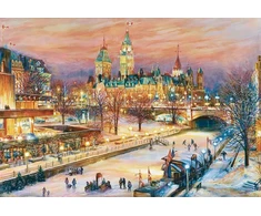 Ravensburger dėlionė „Otavos žiemos festivalis“, 1000 det.