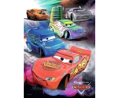 Ravensburger dėlionė + puzzleball® „Disney Pixar Ratai“, 100 + 60 det., nuo 7 m.