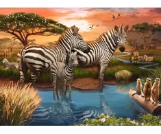Ravensburger dėlionė „Zebrai“, 500 det.