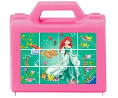 Ravensburger kubelių dėlionė „Disney princesės“, 12 kubelių
