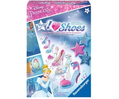 Dėlionė Ravensburger kūrybinis rinkinys „I love Shoes: Disney princesės“