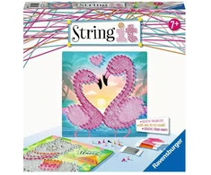 Ravensburger kūrybinis rinkinys „String it Midi: Lama ir flamingai“, nuo 7 m.