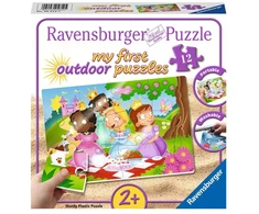 Ravensburger lauko dėlionė „Princesės“, 12 det., nuo 2 m.