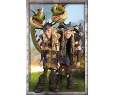 Ravensburger mini dėlionė „Drakonai“, 54 det.