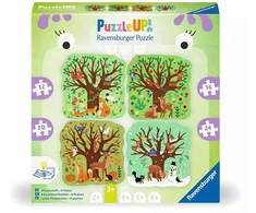 Ravensburger PuzzleUP! 4 dėlionės „Metų laikai“, nuo 3 m.