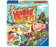 Ravensburger stalo žaidimas „Monkey Beach“, 2–4 žaid., nuo 3 m.