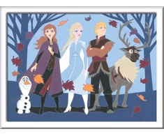 Dėlionė Ravensburger tapyba pagal skaičius „Disney Ledo šalis 2“, 18×24 cm, nuo 7 m.
