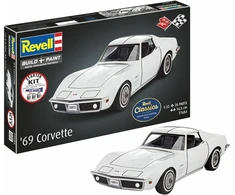 Revell 1969 Chevrolet Corvette Stingray surenkamo modelio dovanų rinkinys 1:32