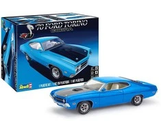 Revell 1970 Ford Torino Cobra surenkamas modelis 1:25