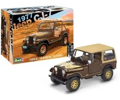 Revell 1977 Jeep CJ-7 1:24 plastikinis surenkamas modelis