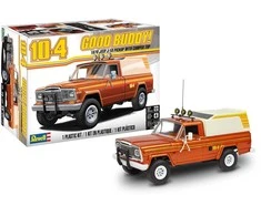 Revell '79 Jeep J-10 pikapas su kemperiu 1/24 surenkamas modelis