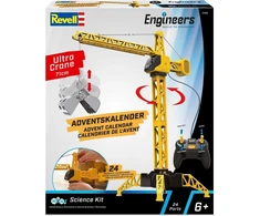 Revell advento kalendorius Engineers „Ultra Crane“ – surenkamas kranas 01065