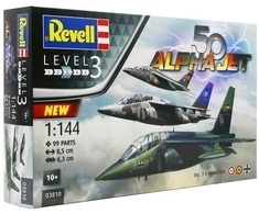 Revell Alpha Jet 50-mečio rinkinys (3 vnt.), 1:144 plastikinis modelis 03810