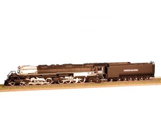 Revell Big Boy lokomotyvas 1/87 HO dovanų rinkinys su dažais ir klijais