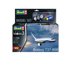 Revell Boeing 737-800 plastikinis modelis 1:288 dovanų rinkinys