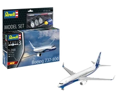 Revell Boeing 737-800 plastikinis modelis 1:288 dovanų rinkinys