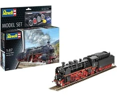 Revell BR 18 505 ekspreso garvežys su tenderiu, H0 1/87 dovanų rinkinys