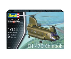 Revell CH-47D Chinook 1/144 – plastikinis sraigtasparnio modelis