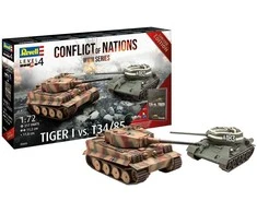 Revell Conflict of Nations dovanų komplektas 1/72, 05655 su dažais ir klijais