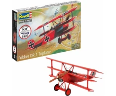 Revell Fokker Dr.1 triplano surenkamas modelis 1/72 – dovanų rinkinys