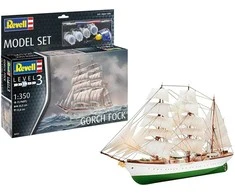 Revell Gorch Fock 1/350 plastikinis laivo modelis, dovanų rinkinys