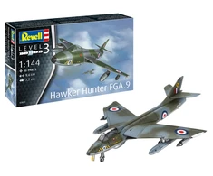 Revell Hawker Hunter FGA.9 1/144 plastikinis surenkamas lėktuvo modelis