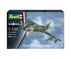 Revell Hawker Hunter FGA.9 1/144 plastikinis surenkamas lėktuvo modelis