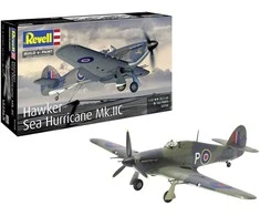 Revell Hawker Sea Hurricane Mk.IIC 1/32 plastikinis lėktuvo modelis surinkimui