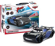 Revell Jackson Storm Disney Cars 1/20 – surenkamas, šviesos ir garsas