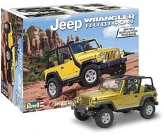 Revell Jeep Wrangler Rubicon 1:25 surenkamas plastikinis modelis