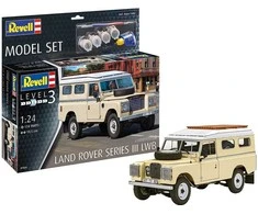 Revell Land Rover Series III LWB 1/24 plastikinis modelis – dovanų rinkinys