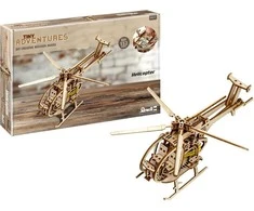 Revell medinis konstruktorius Tiny Adventures: sraigtasparnis 1:30, 152 d.