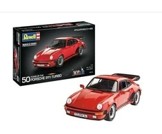 Revell Porsche 911 Turbo 50 metų dovanų rinkinys 1/24 modelis