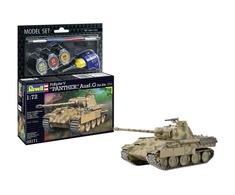 Revell PzKpfw V Panther Ausf.G 1/72 dovanų rinkinys su dažais, klijais