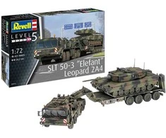 Revell SLT 50-3 Elefant &amp; Leopard 2A4 1/72 plastikinis modelis