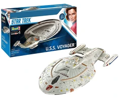 Revell Star Trek U.S.S. Voyager plastikinis modelis 1/670 surinkimui
