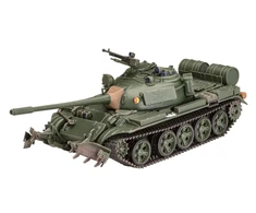 Revell T-55A/AM tanko rinkinys su KMT-6/EMT-5 1/72, dažai ir klijai